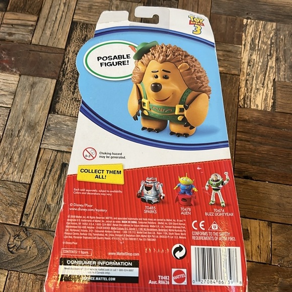 Toy Story 3 Mr. Pricklepants Posable Figure NWT - Picture 5 of 7
